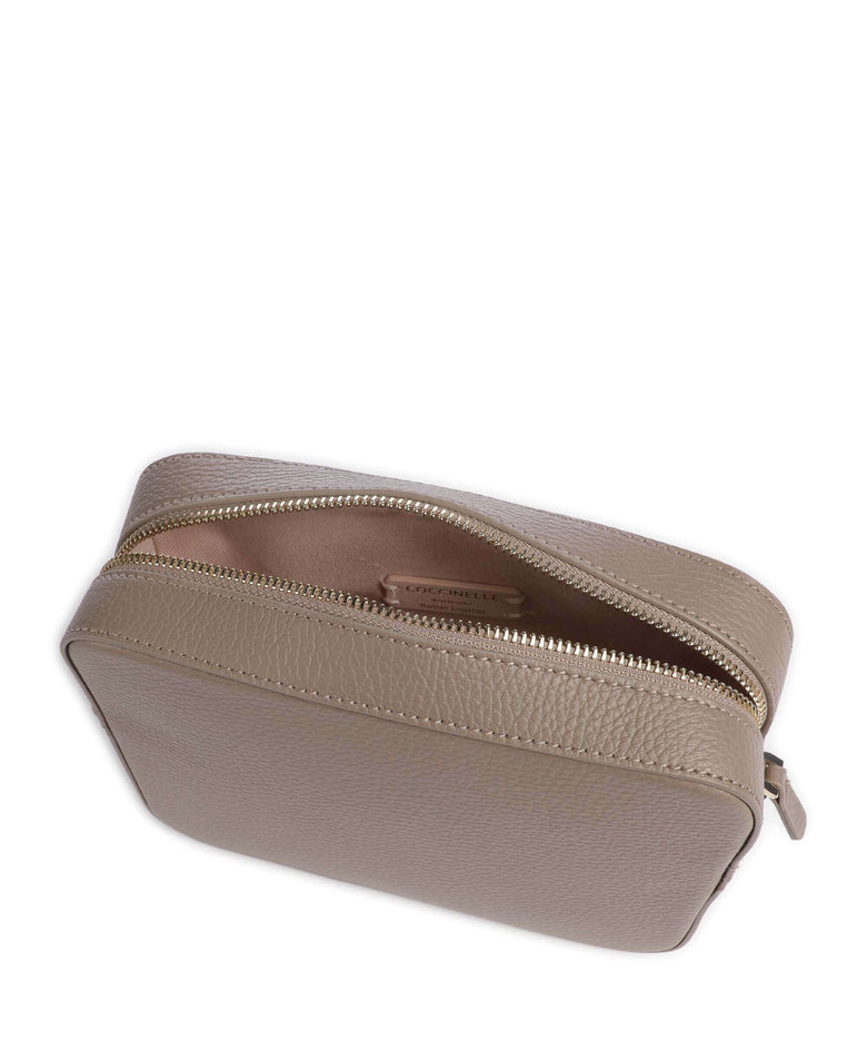 Coccinelle Tebe Crossbody bag warm taupe