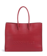Coccinelle Myrtha Maxi Logo Borsa shopper sangria