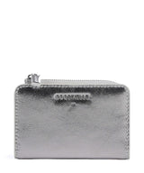 Coccinelle Metallic Smooth Metal Geldbörse silver
