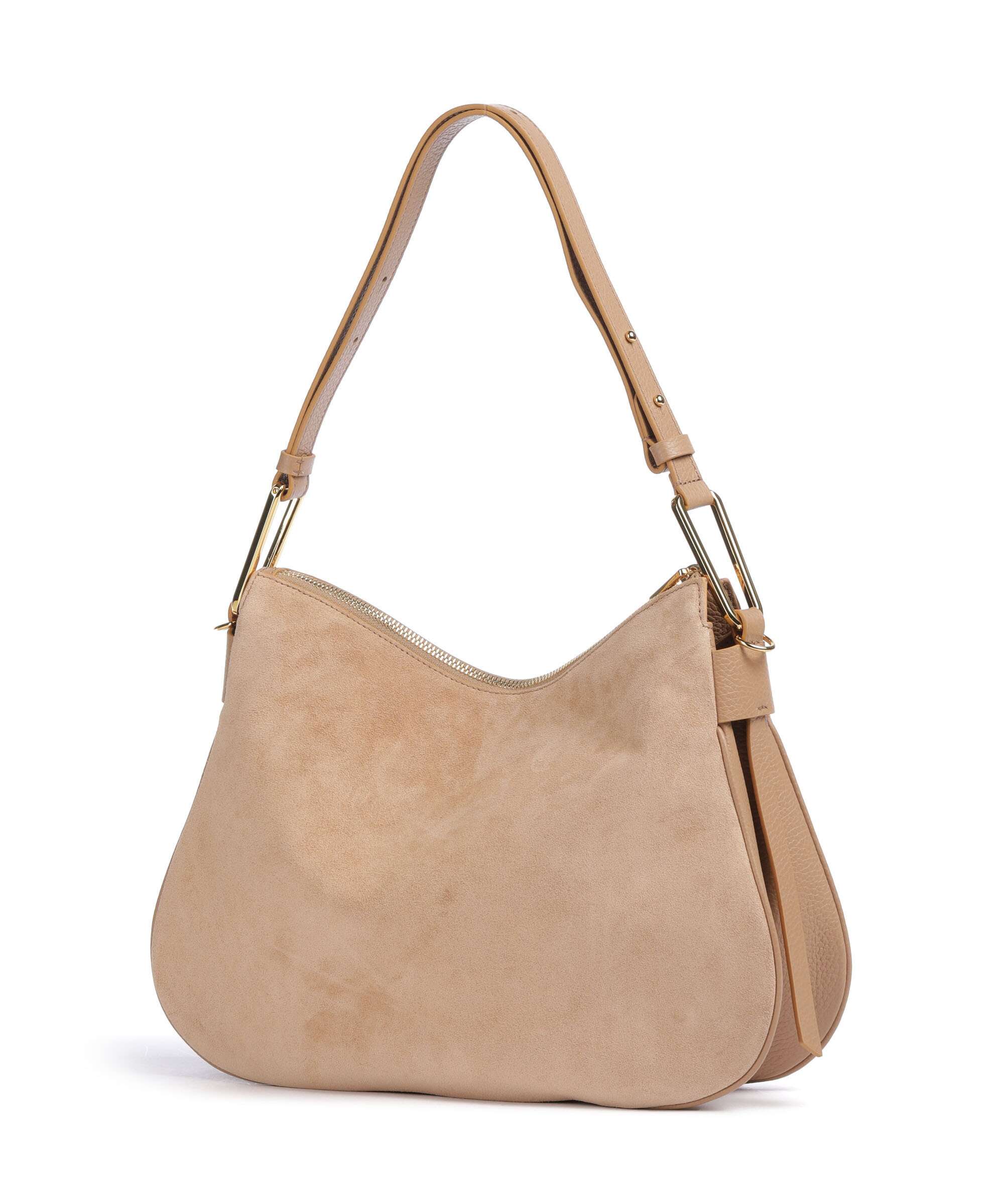 Coccinelle Magie Suede Hobo bag skin