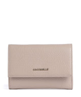 Coccinelle Metallic Soft RFID Geldbörse rosette