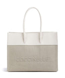Coccinelle Myrtha Shopper natural/blanco