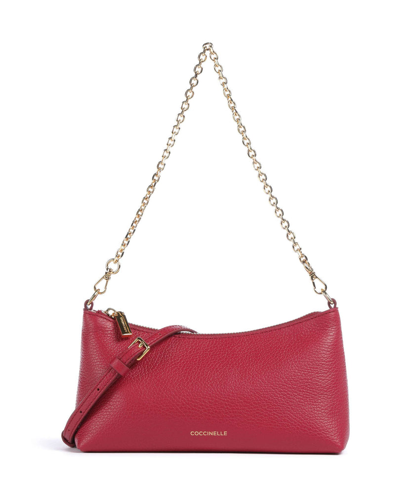 Coccinelle Aura Shoulder bag sangria