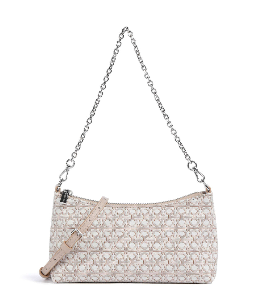 Coccinelle Aura Monogram Shoulder bag multicolour/blanco/rosette