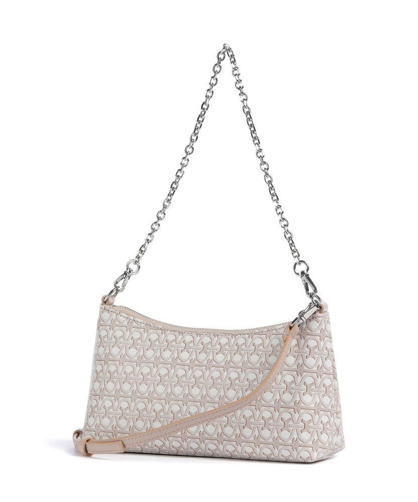 Coccinelle Aura Monogram Shoulder bag multicolour/blanco/rosette