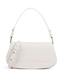 Coccinelle Myrtha Maxi Logo Borsa a spalla blanco