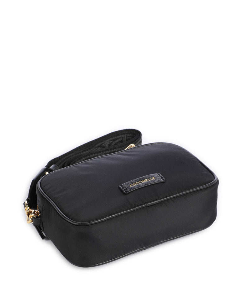 Coccinelle Tebe Nylon Puffy Crossbody bag noir