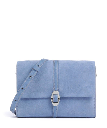 Coccinelle Dorian Suede Umhängetasche azul