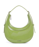 Coccinelle Whisper Patent Borsa a spalla guacamole