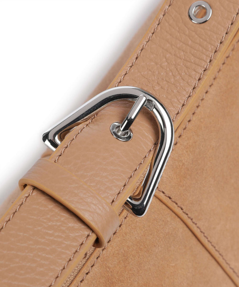 Coccinelle Abigail Suede Shoulder bag skin