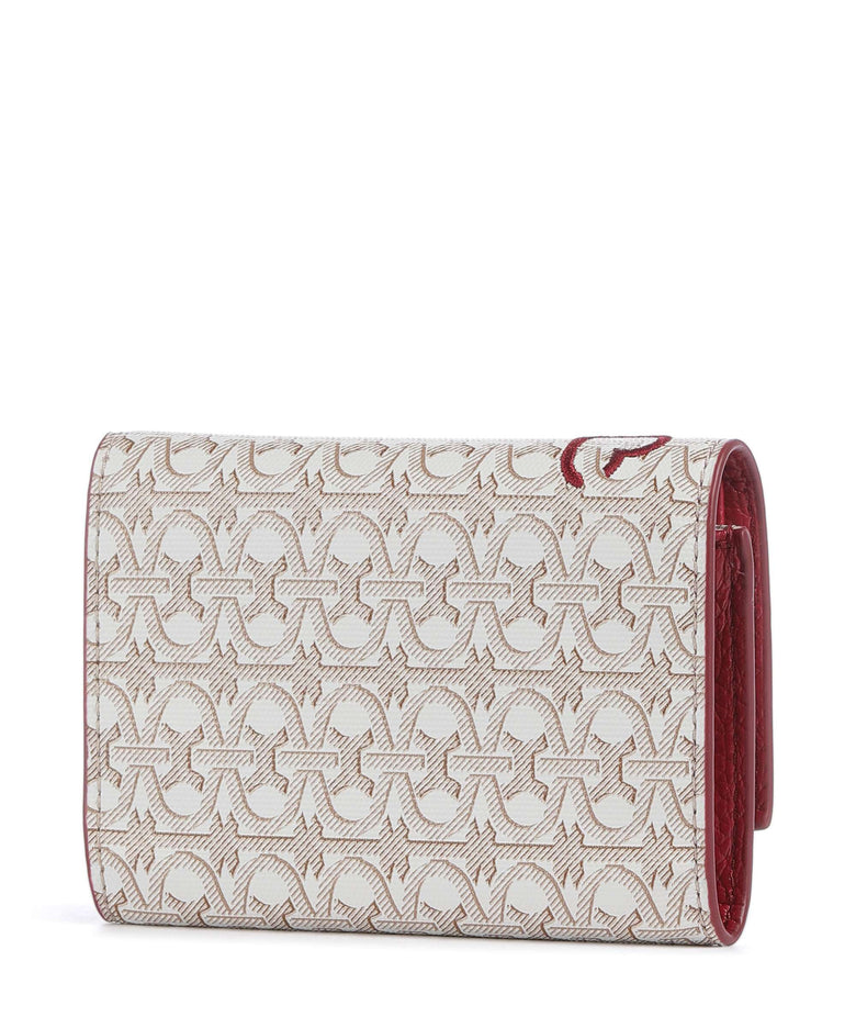 Coccinelle Metallic San Valentino Wallet multicolour/blanco/sangria