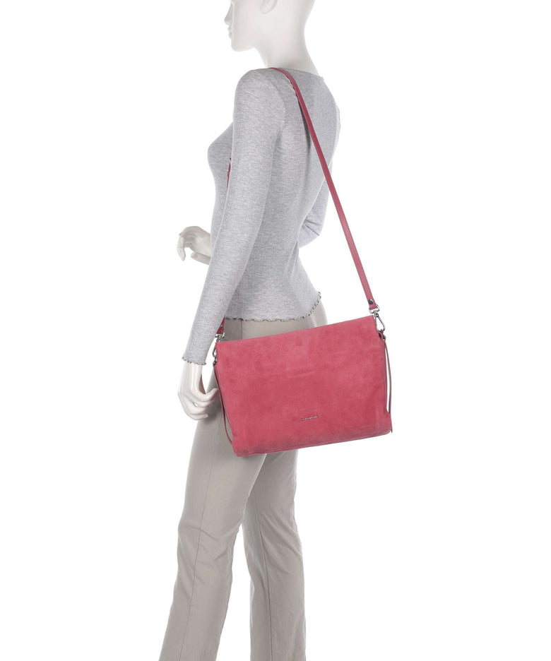 Coccinelle Boheme Suede Hobo bag rosewood