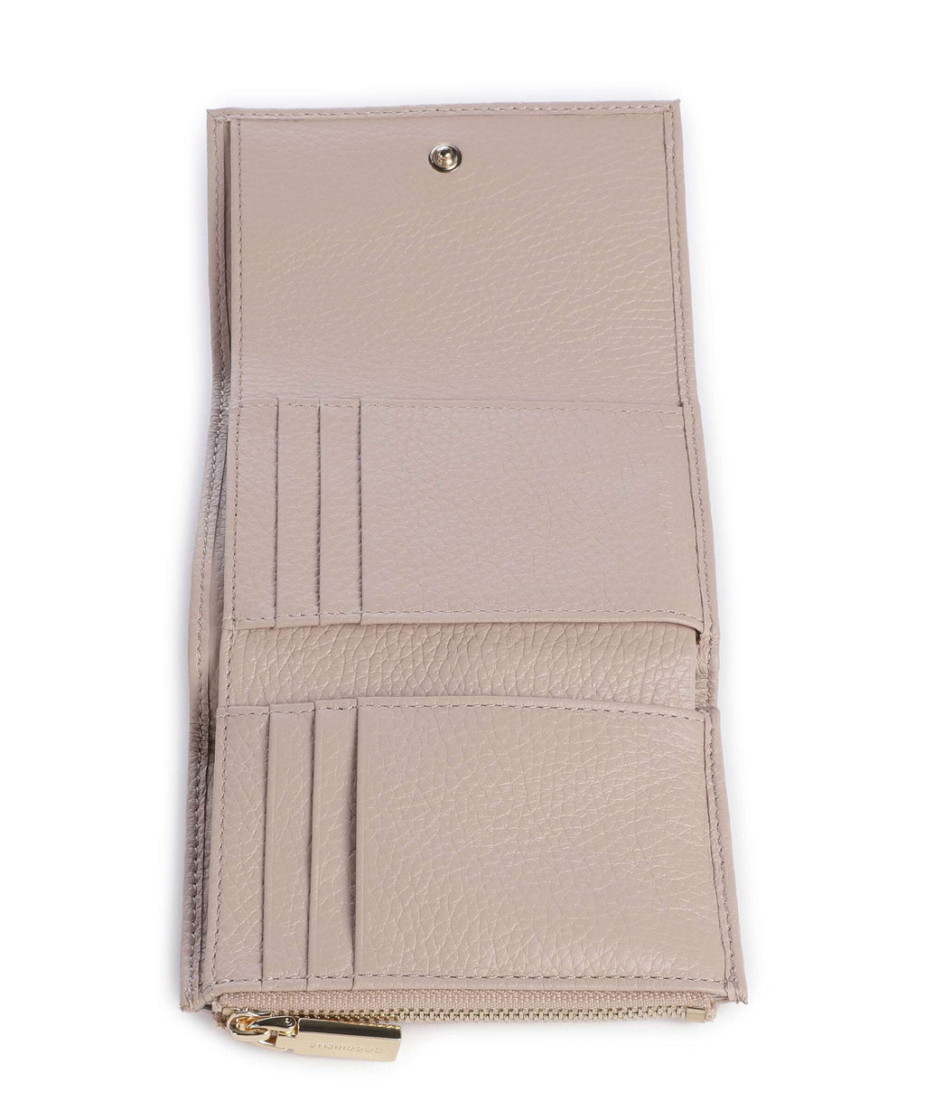 Coccinelle Metallic Soft Wallet rosette