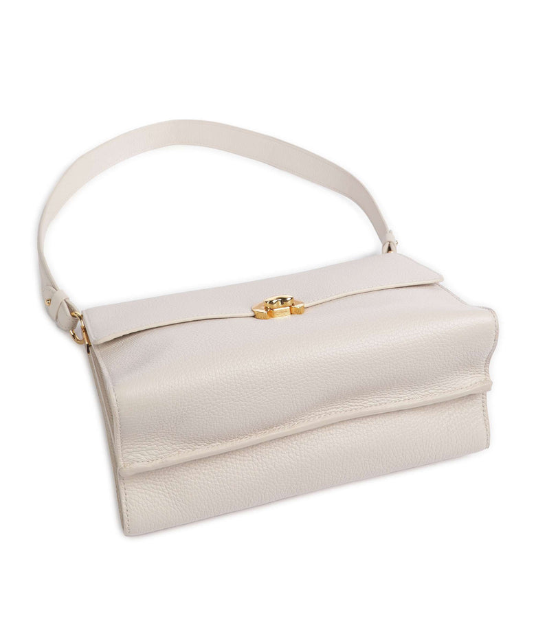 Coccinelle Binxie Shoulder bag lambskin white