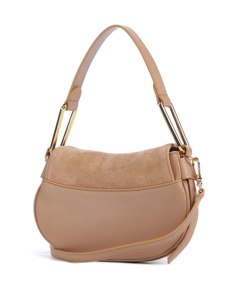 Coccinelle Magie Suede Shoulder bag skin