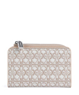 Coccinelle Metallic Monogram Geldbörse multicolour/blanco/rosette