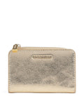Coccinelle Metallic Smooth Metal Wallet golden