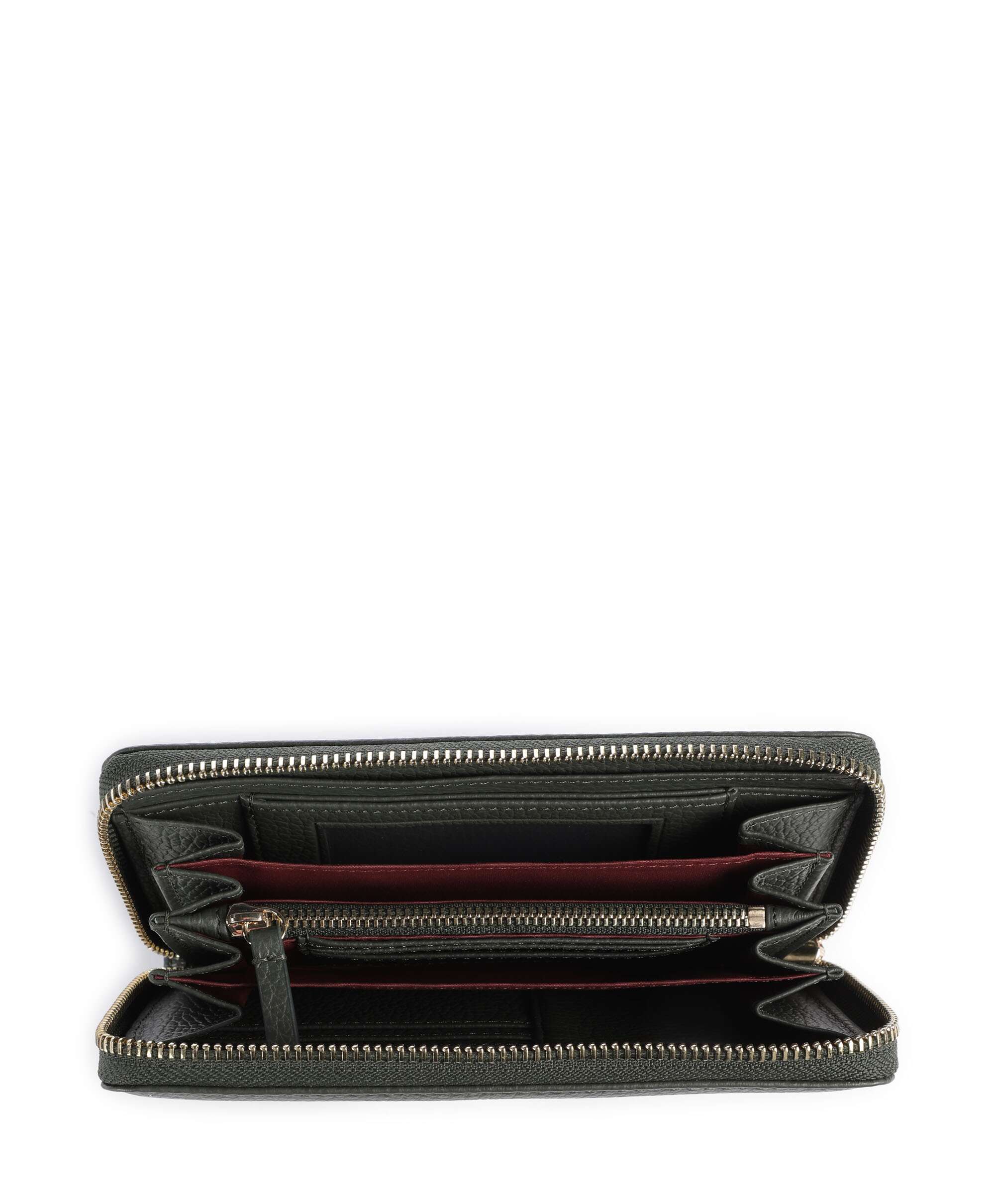 Coccinelle Metallic Soft Wallet alga