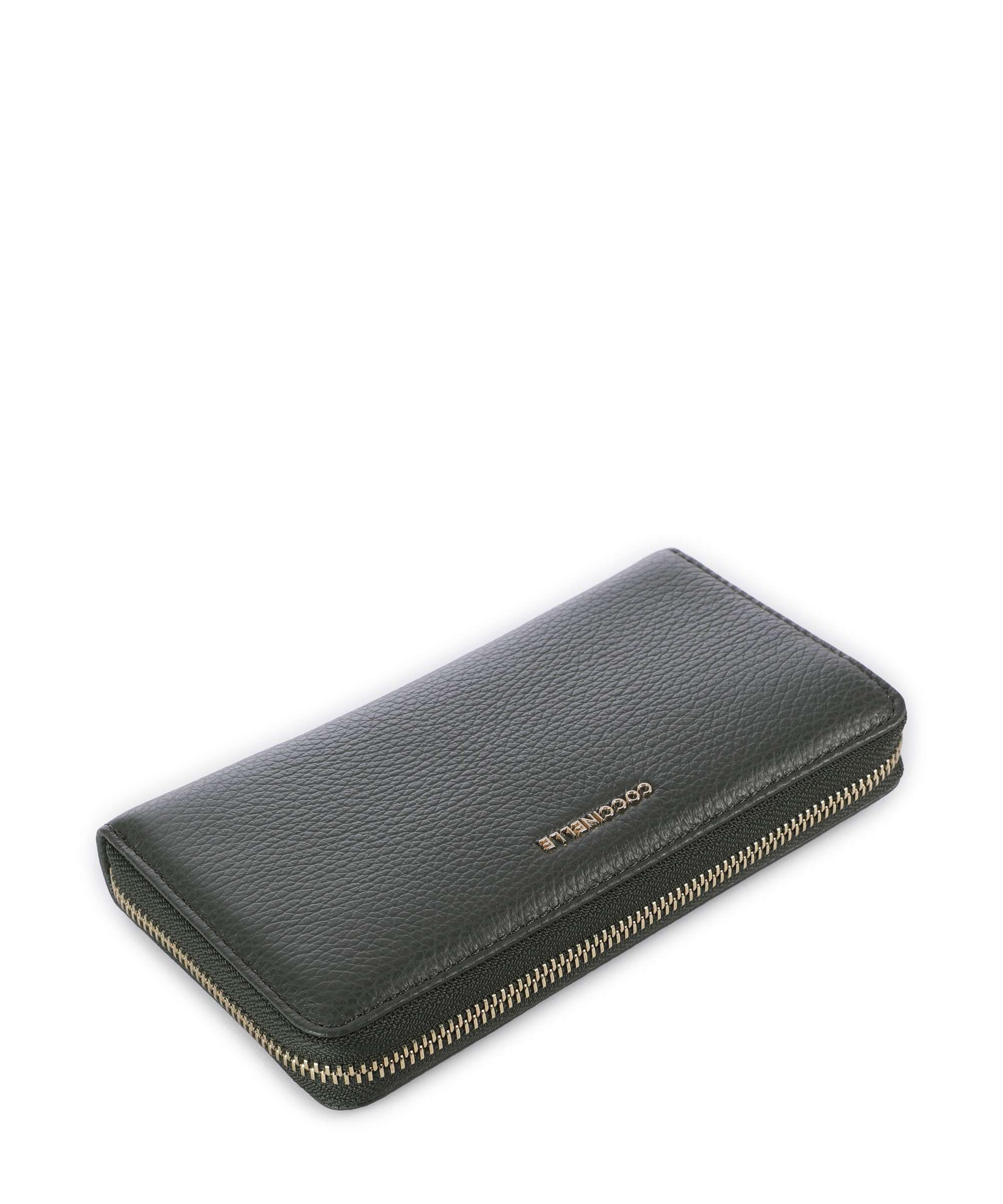 Coccinelle Metallic Soft Wallet alga