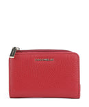 Coccinelle Metallic Soft RFID Portefeuille ruby