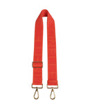 Coccinelle Nastro Signature Bag strap gazpacho