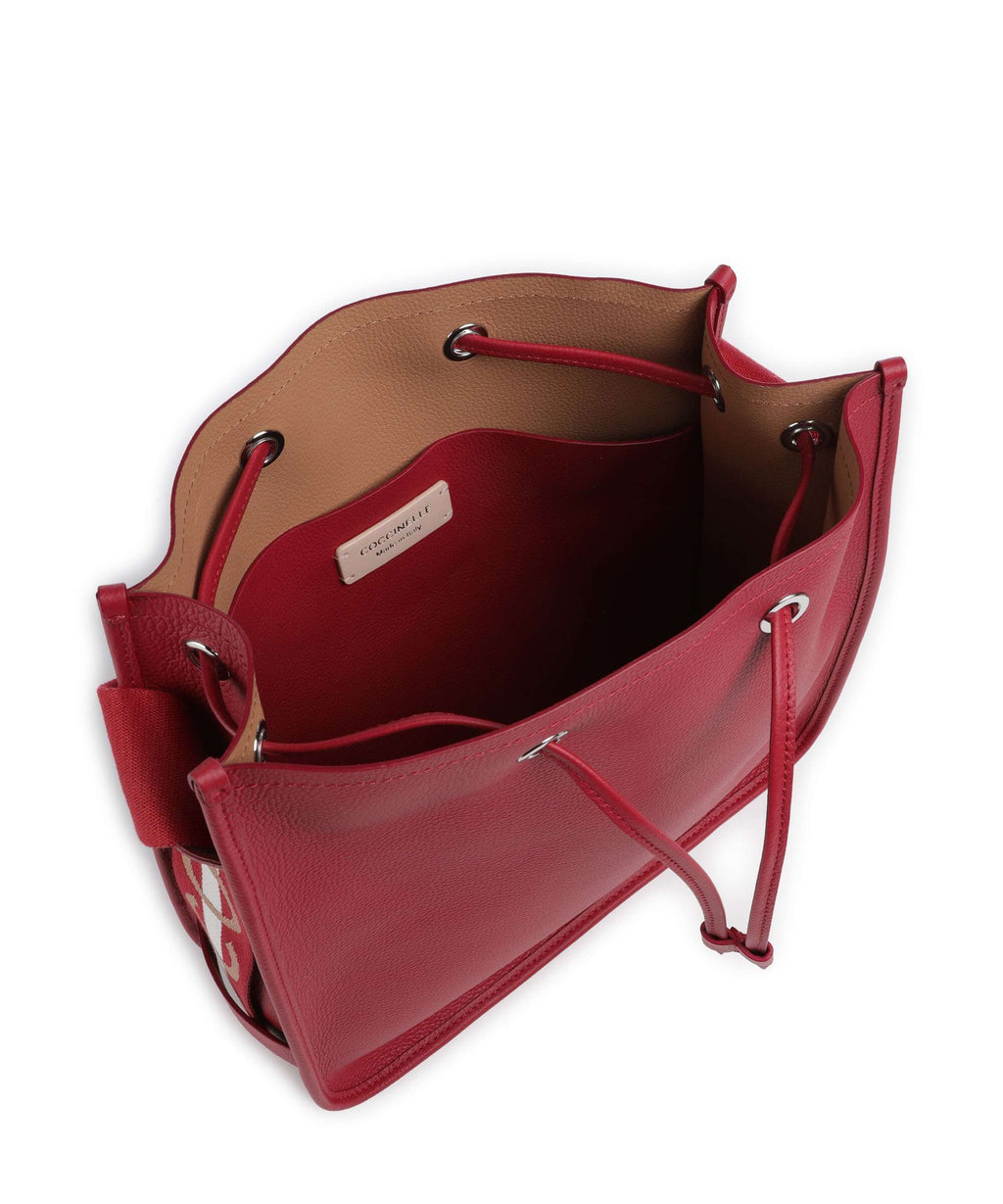 Coccinelle Raquel Bucket bag sangria/skin