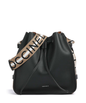 Coccinelle Raquel Borsa a secchiello noir/cuir