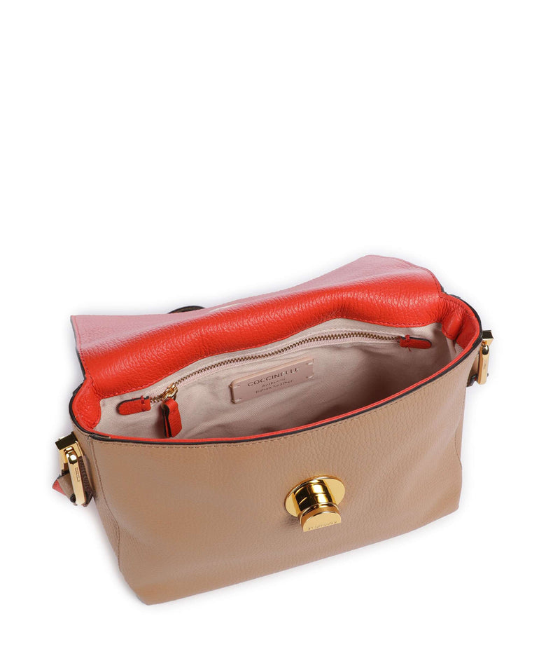 Coccinelle Liya Crossbody bag skin/gazpacho