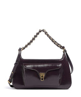 Coccinelle Beat Generation Schultertasche prune