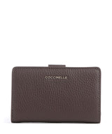 Coccinelle Metallic Soft Portefeuille brunette