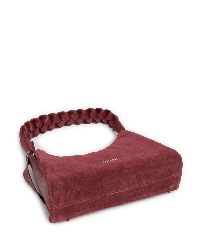 Coccinelle Boheme Suede Shoulder bag ribes
