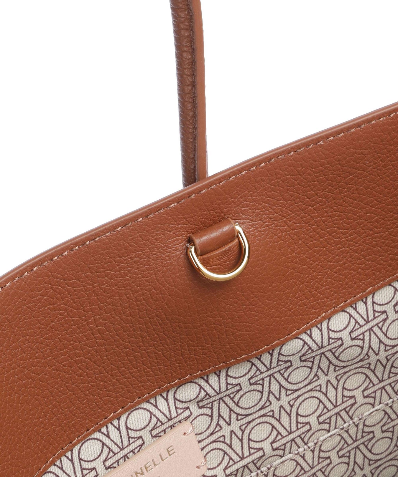 Coccinelle Myrtha Denim Tote bag blue/cognac