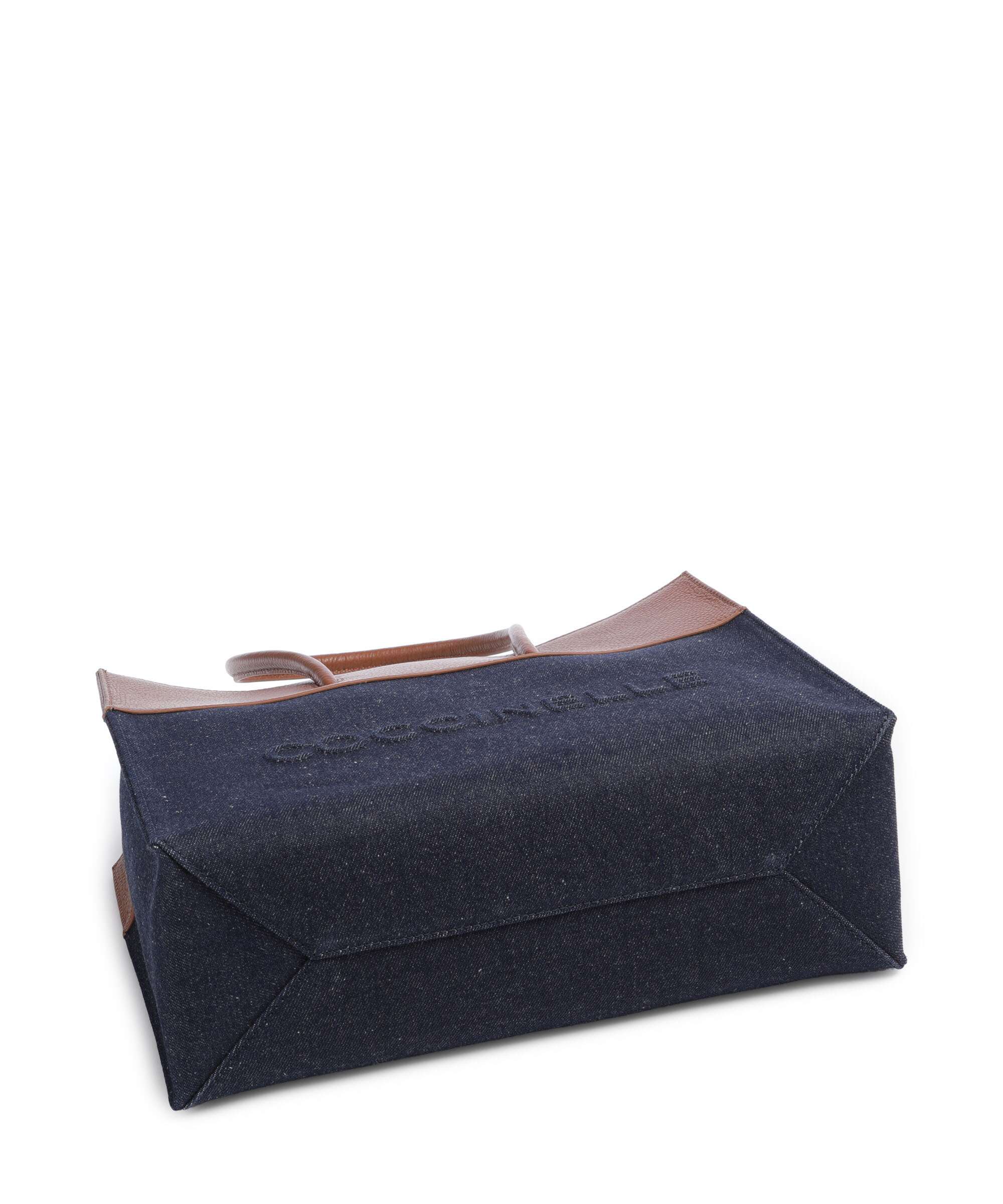 Coccinelle Myrtha Denim Tote bag blue/cognac