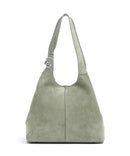 Coccinelle C-Easy Suede Hobo bag greenery