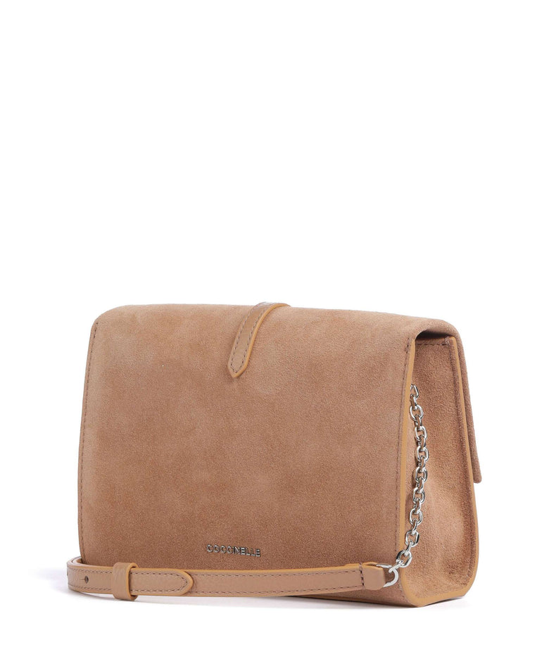 Coccinelle Dorian Suede Crossbody bag skin