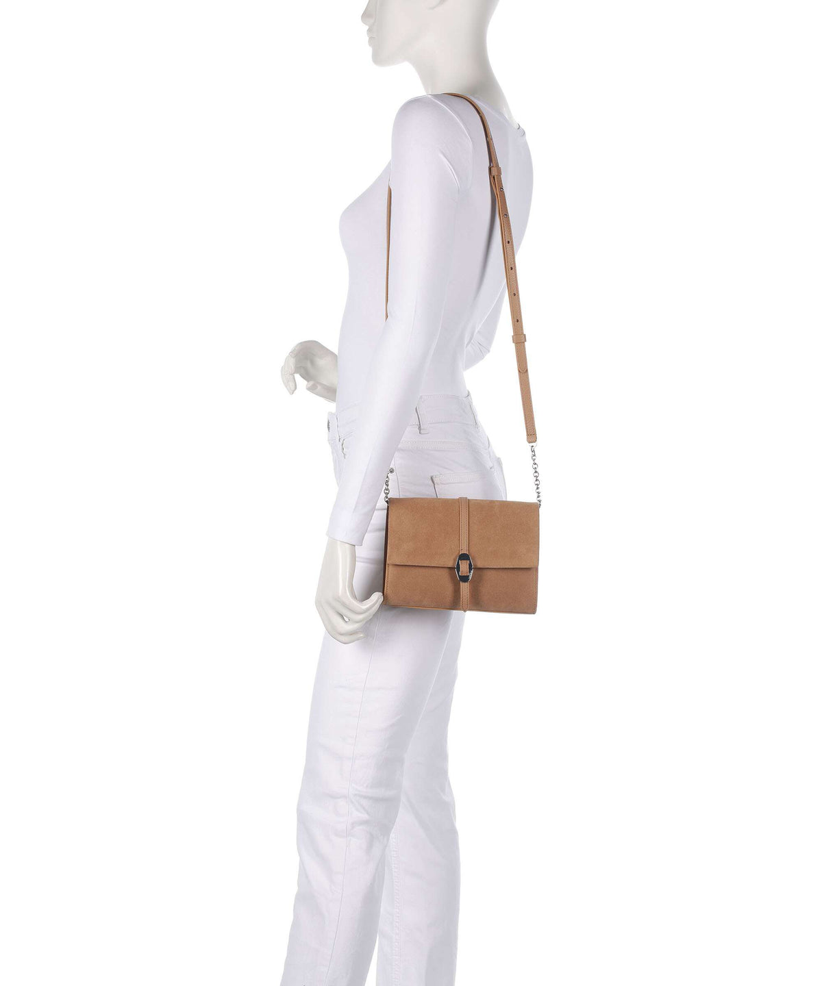 Coccinelle Dorian Suede Crossbody bag skin