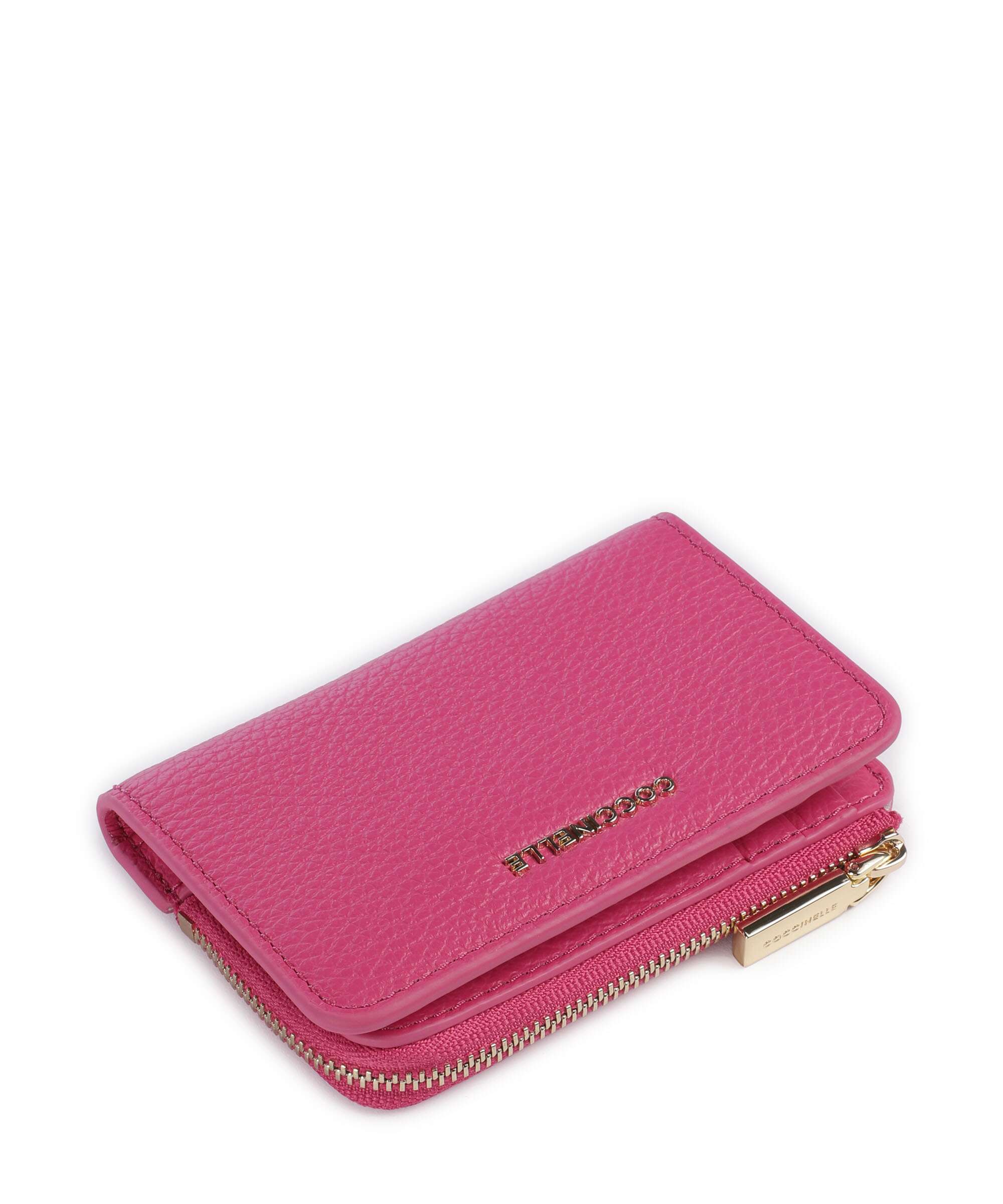 Coccinelle Metallic Soft Wallet new fucsia