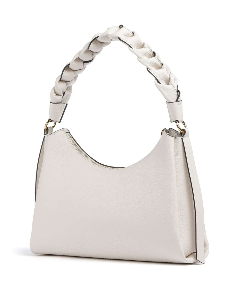Coccinelle Boheme Grana Double Shoulder bag blanco/skin