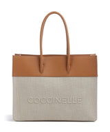 Coccinelle Myrtha Borsa shopper natural/cuir