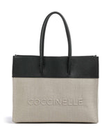 Coccinelle Myrtha Borsa shopper natural/noir