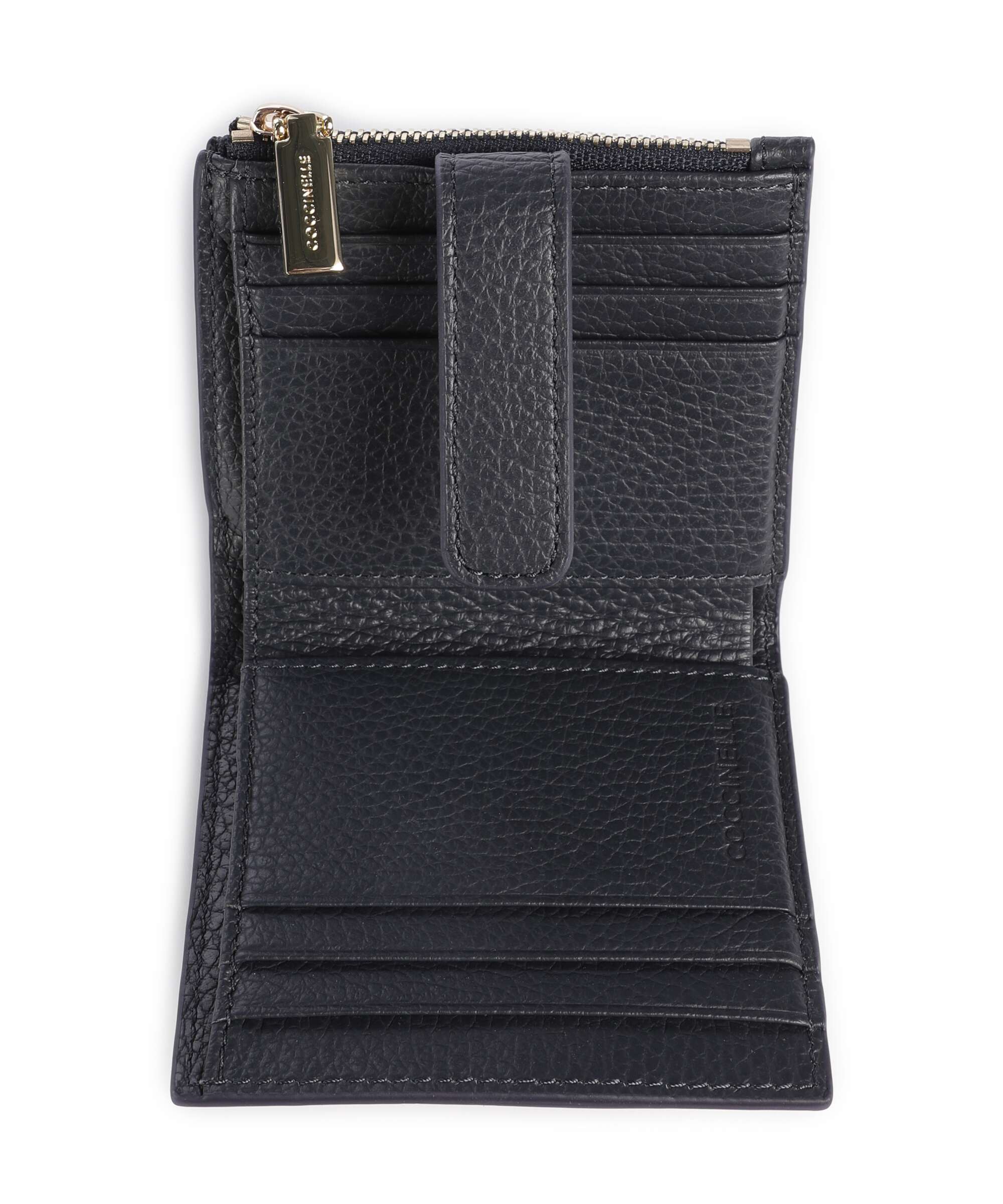 Coccinelle Metallic Soft Wallet midnight blue