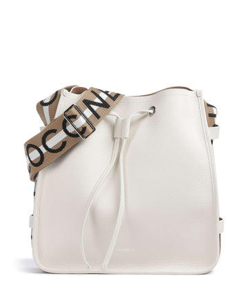 Coccinelle Raquel Borsa a secchiello blanco/skin