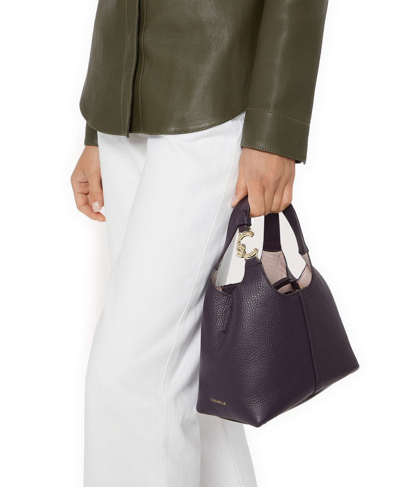 Coccinelle C-Easy Handbag prune