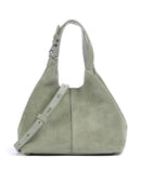 Coccinelle C-Easy Suede Handtasche greenery