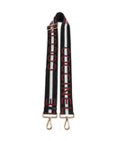 Coccinelle Nastro Signature Tracolla multicolour/noir