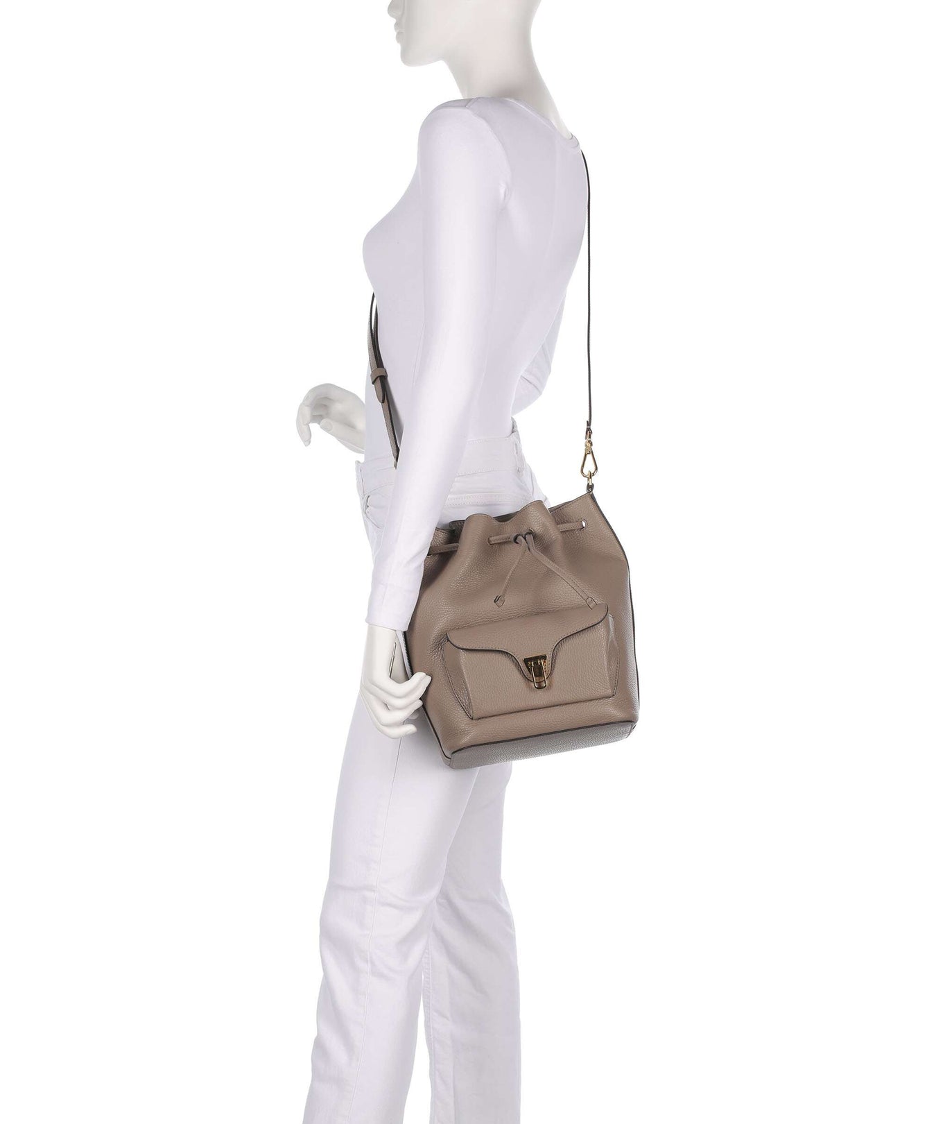 Coccinelle Beat Generation Bucket bag warm taupe