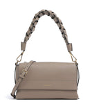 Coccinelle Boheme Grana Double Borsa a spalla warm taupe/rosette