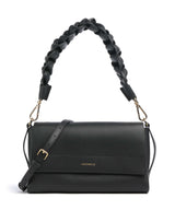 Coccinelle Boheme Grana Double Sac porté épaule noir/cognac