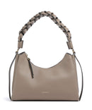 Coccinelle Boheme Grana Double Borsa a spalla warm taupe/rosette