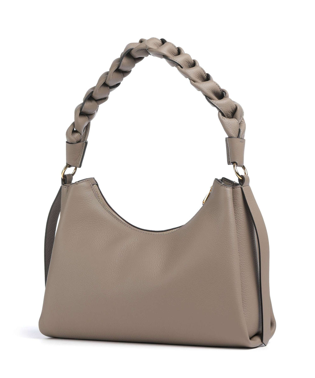 Coccinelle Boheme Grana Double Shoulder bag warm taupe/rosette